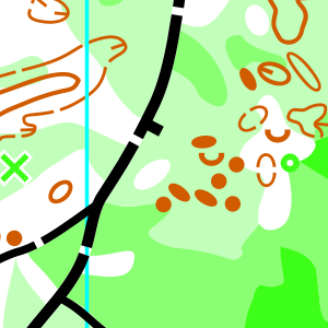 Extrait carte Le Porge 1